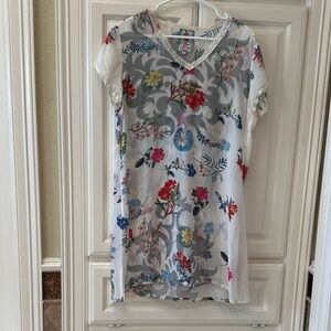 Johnny Was Multicolor Floral Dress. Size Small